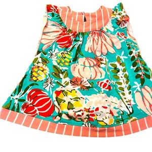 Matilda Jane size 12months floral sleeveless dress NWOT